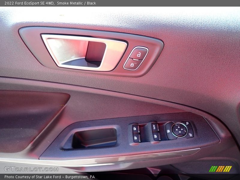 Smoke Metallic / Black 2022 Ford EcoSport SE 4WD