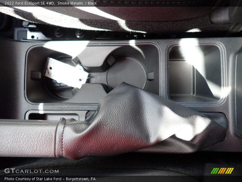 Smoke Metallic / Black 2022 Ford EcoSport SE 4WD