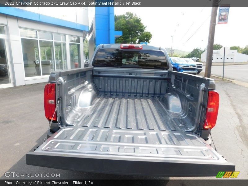 Satin Steel Metallic / Jet Black 2022 Chevrolet Colorado Z71 Crew Cab 4x4