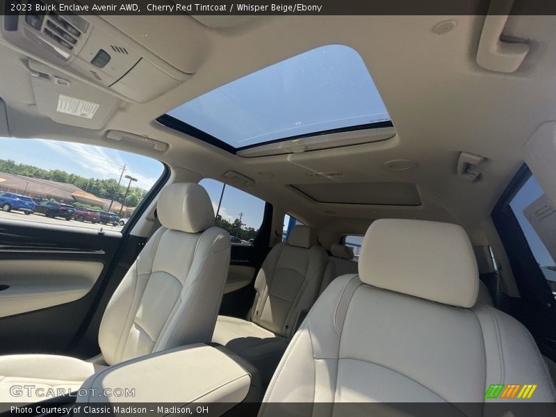 Sunroof of 2023 Enclave Avenir AWD