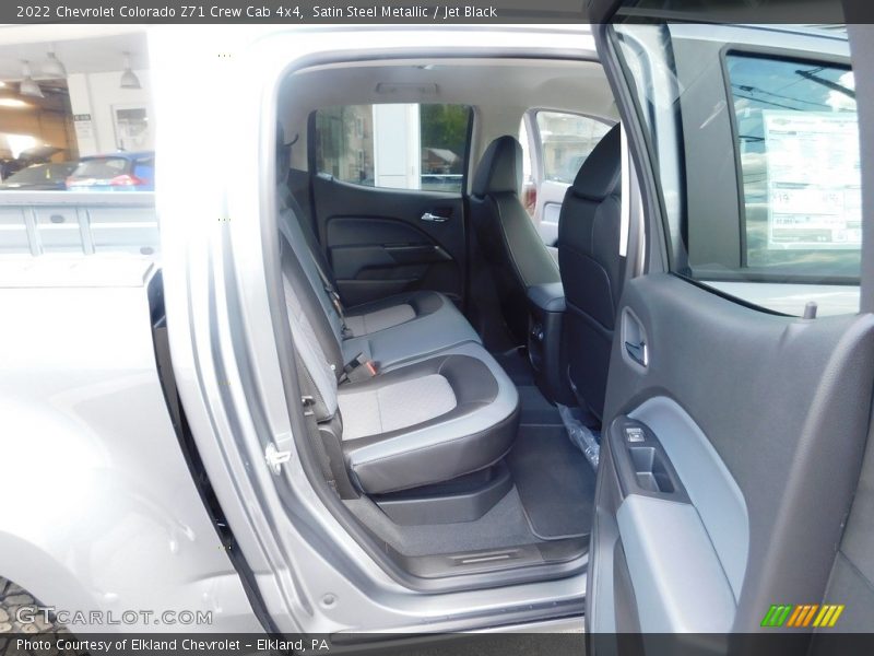 Satin Steel Metallic / Jet Black 2022 Chevrolet Colorado Z71 Crew Cab 4x4