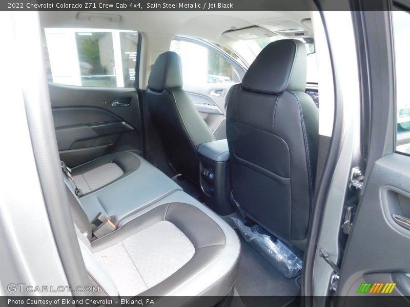 Satin Steel Metallic / Jet Black 2022 Chevrolet Colorado Z71 Crew Cab 4x4