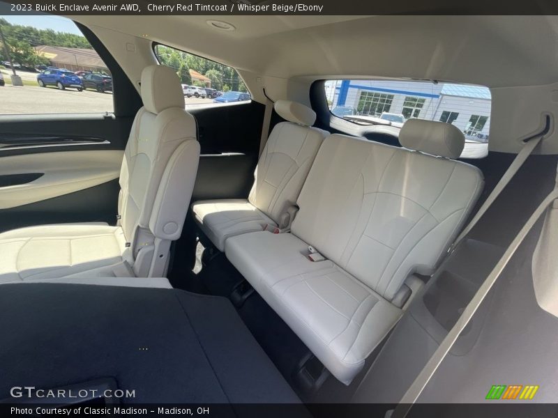 Rear Seat of 2023 Enclave Avenir AWD