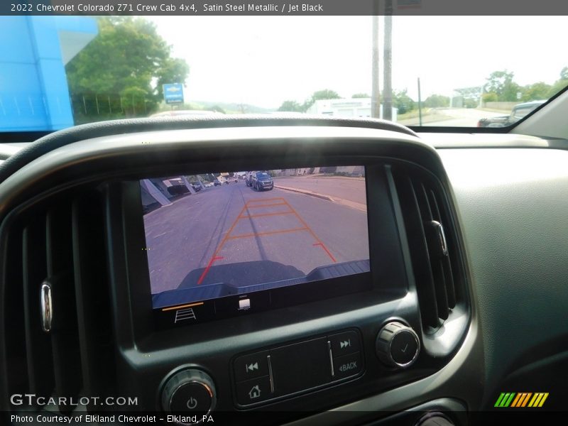 Satin Steel Metallic / Jet Black 2022 Chevrolet Colorado Z71 Crew Cab 4x4