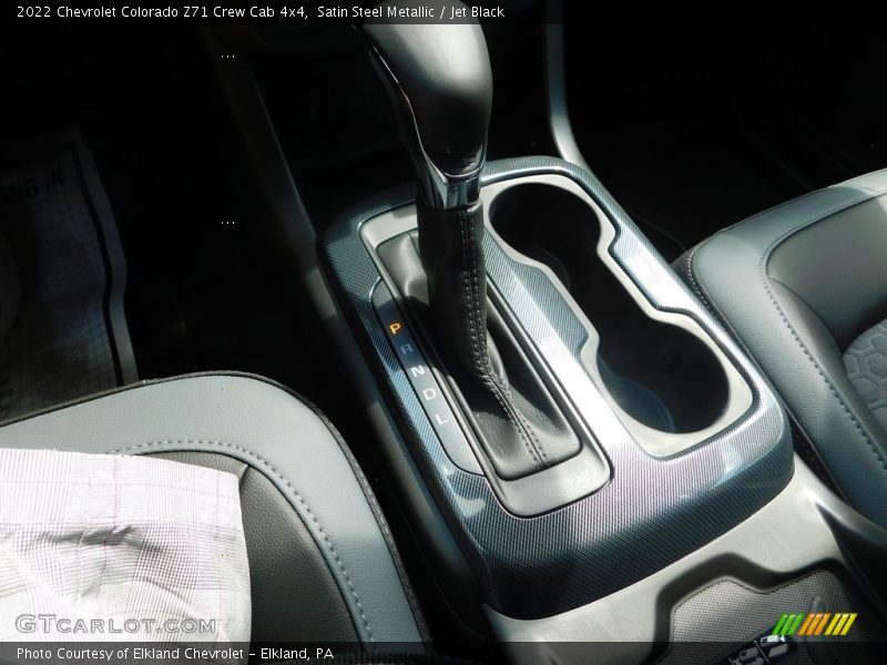 Satin Steel Metallic / Jet Black 2022 Chevrolet Colorado Z71 Crew Cab 4x4