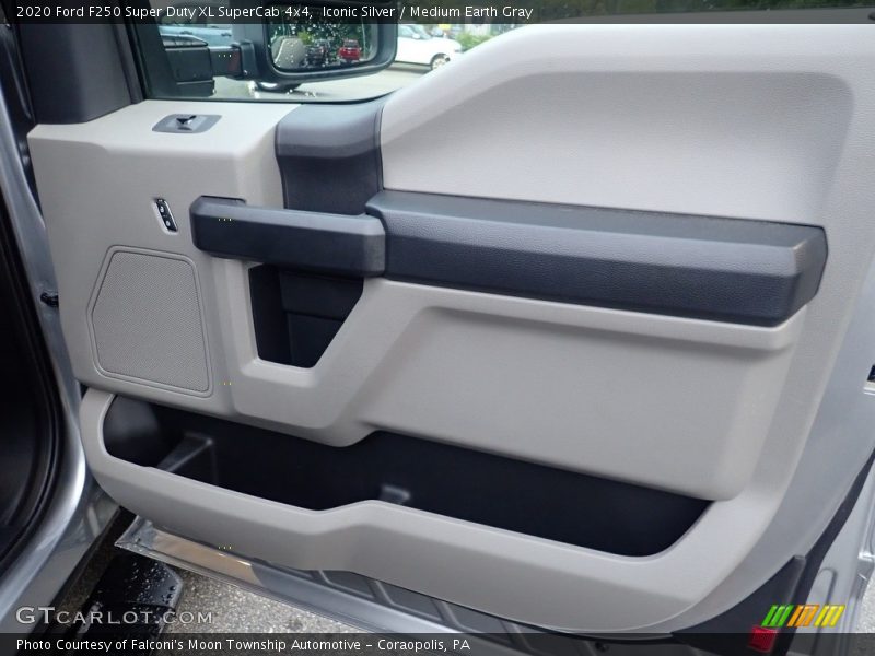 Iconic Silver / Medium Earth Gray 2020 Ford F250 Super Duty XL SuperCab 4x4