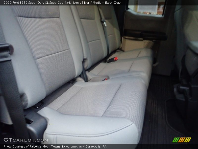 Iconic Silver / Medium Earth Gray 2020 Ford F250 Super Duty XL SuperCab 4x4
