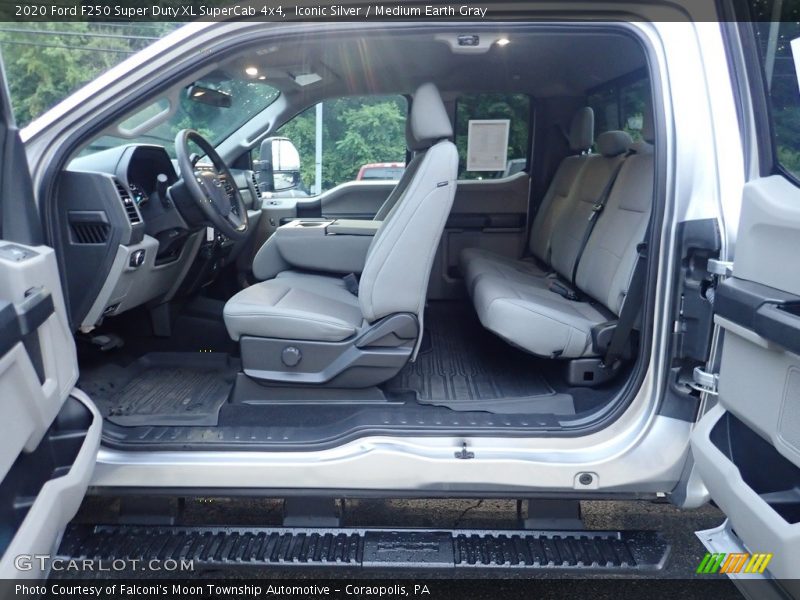 Iconic Silver / Medium Earth Gray 2020 Ford F250 Super Duty XL SuperCab 4x4
