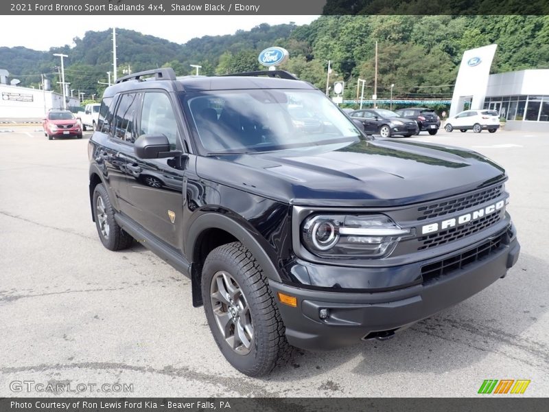 Shadow Black / Ebony 2021 Ford Bronco Sport Badlands 4x4