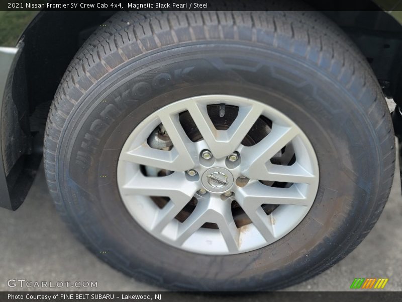 Magnetic Black Pearl / Steel 2021 Nissan Frontier SV Crew Cab 4x4