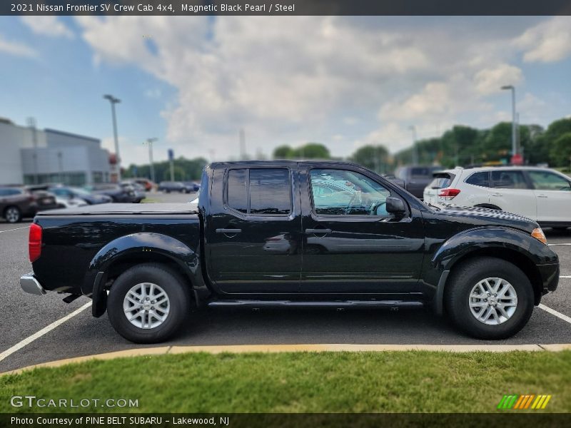Magnetic Black Pearl / Steel 2021 Nissan Frontier SV Crew Cab 4x4