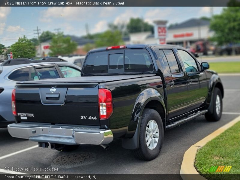 Magnetic Black Pearl / Steel 2021 Nissan Frontier SV Crew Cab 4x4