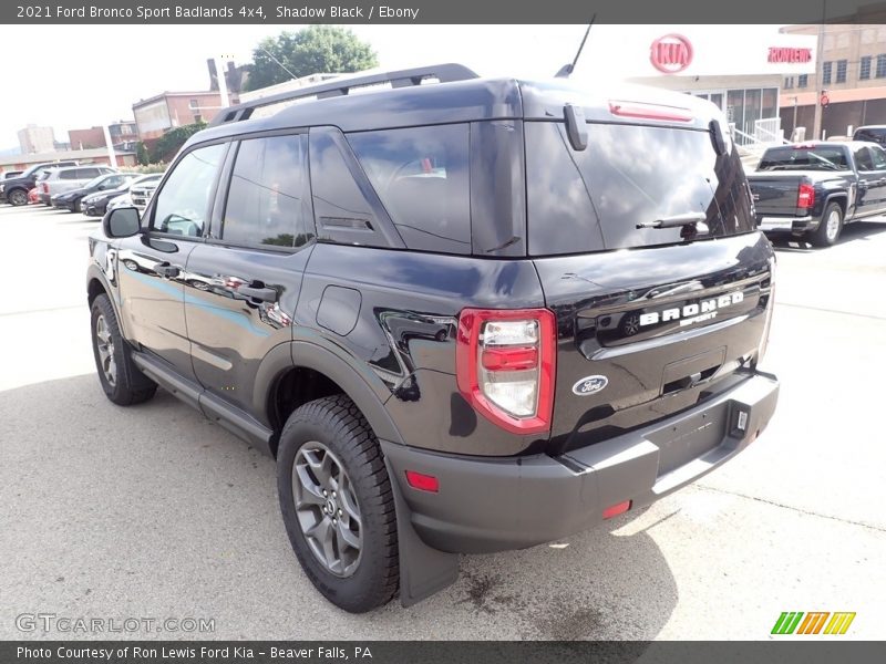 Shadow Black / Ebony 2021 Ford Bronco Sport Badlands 4x4