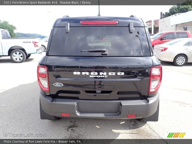 Shadow Black / Ebony 2021 Ford Bronco Sport Badlands 4x4