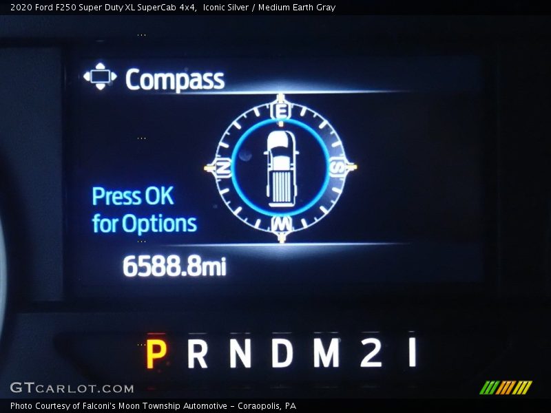 Iconic Silver / Medium Earth Gray 2020 Ford F250 Super Duty XL SuperCab 4x4