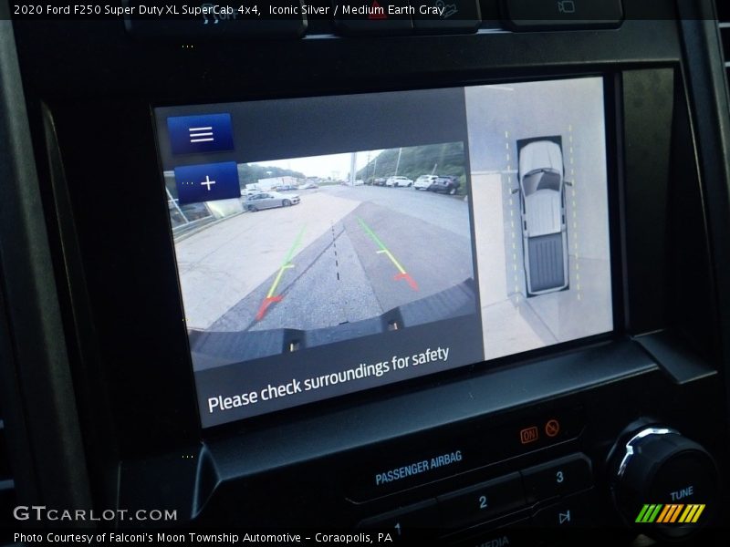 Iconic Silver / Medium Earth Gray 2020 Ford F250 Super Duty XL SuperCab 4x4