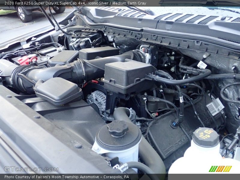 Iconic Silver / Medium Earth Gray 2020 Ford F250 Super Duty XL SuperCab 4x4