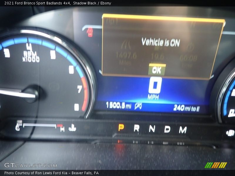 Shadow Black / Ebony 2021 Ford Bronco Sport Badlands 4x4