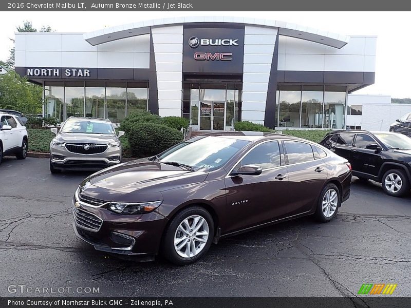Autumn Bronze Metallic / Jet Black 2016 Chevrolet Malibu LT