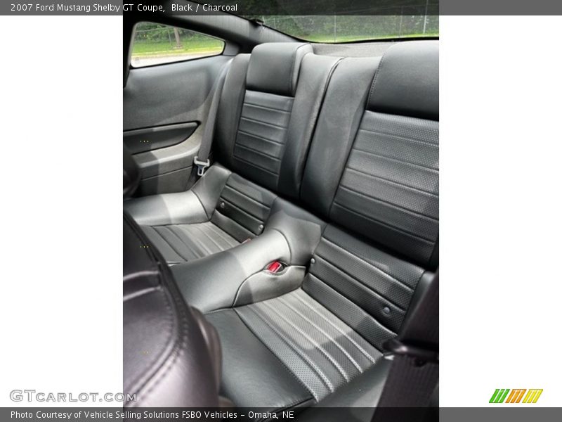 Rear Seat of 2007 Mustang Shelby GT Coupe