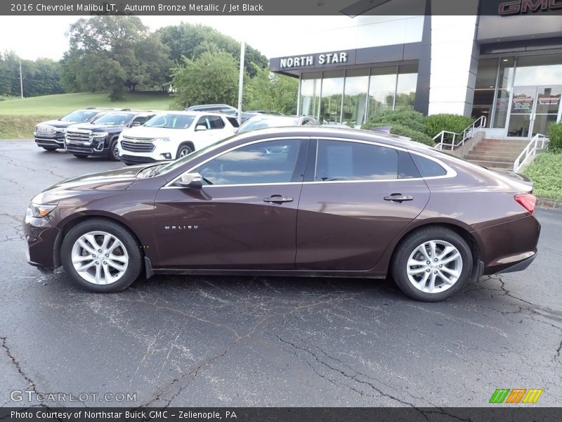 Autumn Bronze Metallic / Jet Black 2016 Chevrolet Malibu LT