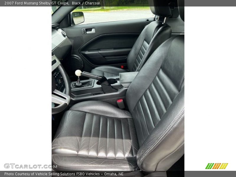 Front Seat of 2007 Mustang Shelby GT Coupe