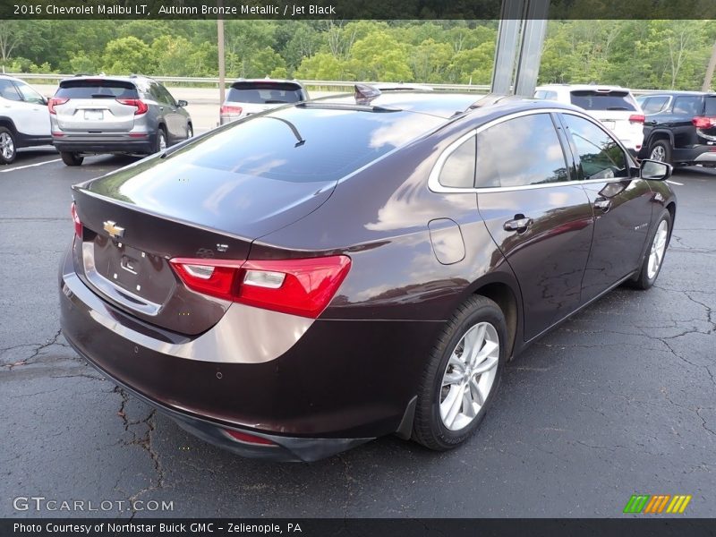 Autumn Bronze Metallic / Jet Black 2016 Chevrolet Malibu LT
