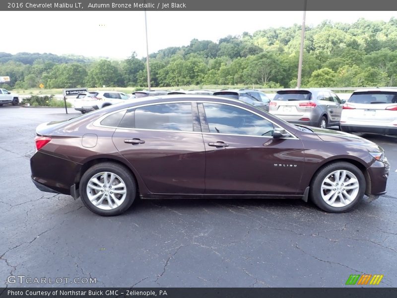 Autumn Bronze Metallic / Jet Black 2016 Chevrolet Malibu LT