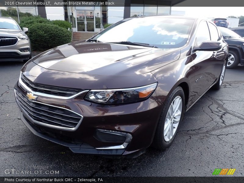 Autumn Bronze Metallic / Jet Black 2016 Chevrolet Malibu LT