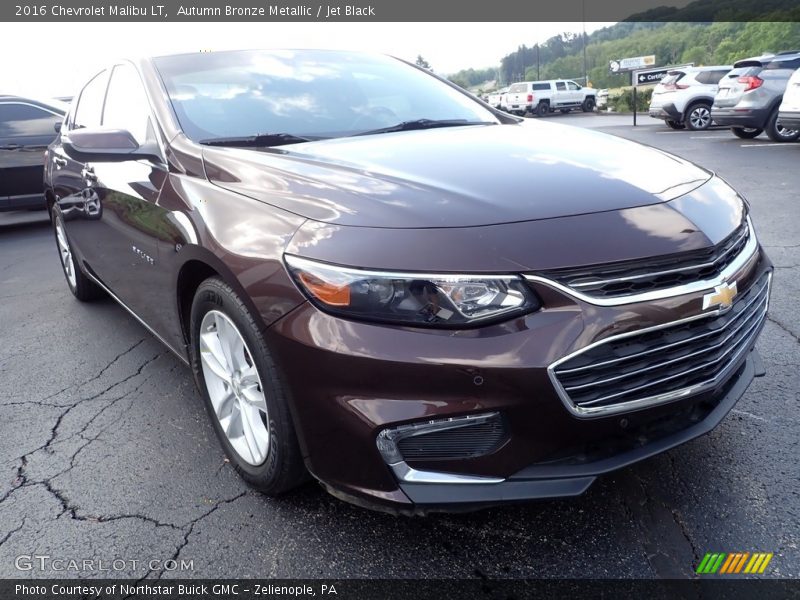 Autumn Bronze Metallic / Jet Black 2016 Chevrolet Malibu LT