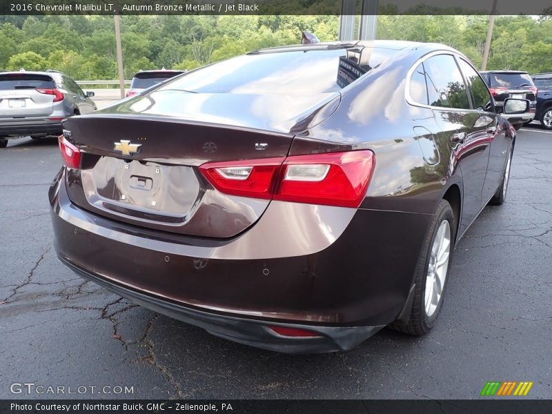 Autumn Bronze Metallic / Jet Black 2016 Chevrolet Malibu LT