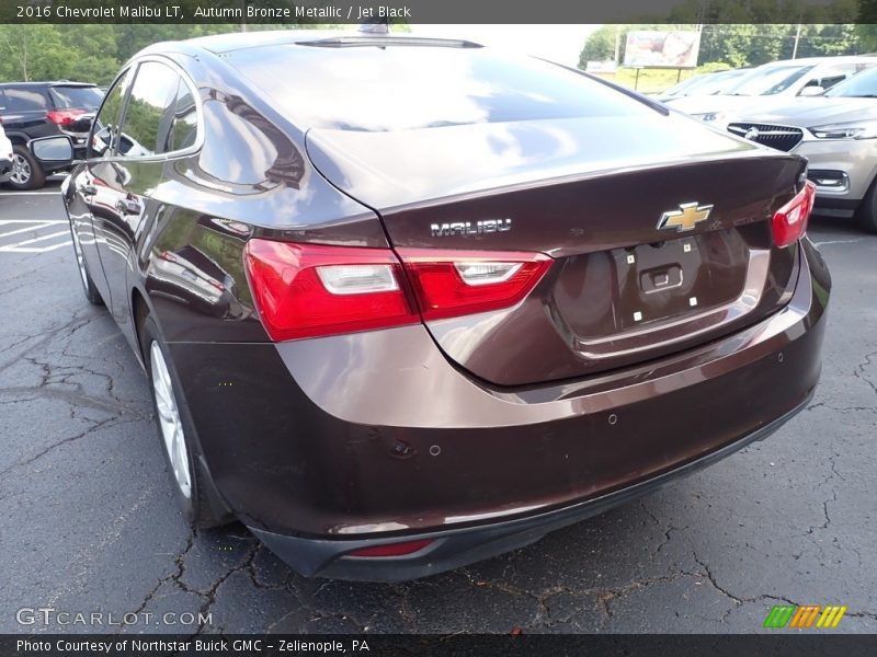 Autumn Bronze Metallic / Jet Black 2016 Chevrolet Malibu LT