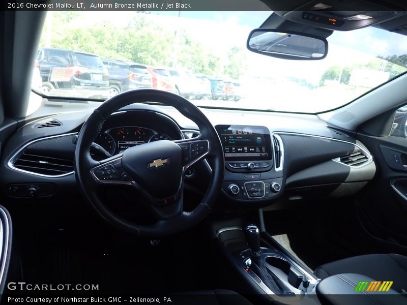 Autumn Bronze Metallic / Jet Black 2016 Chevrolet Malibu LT