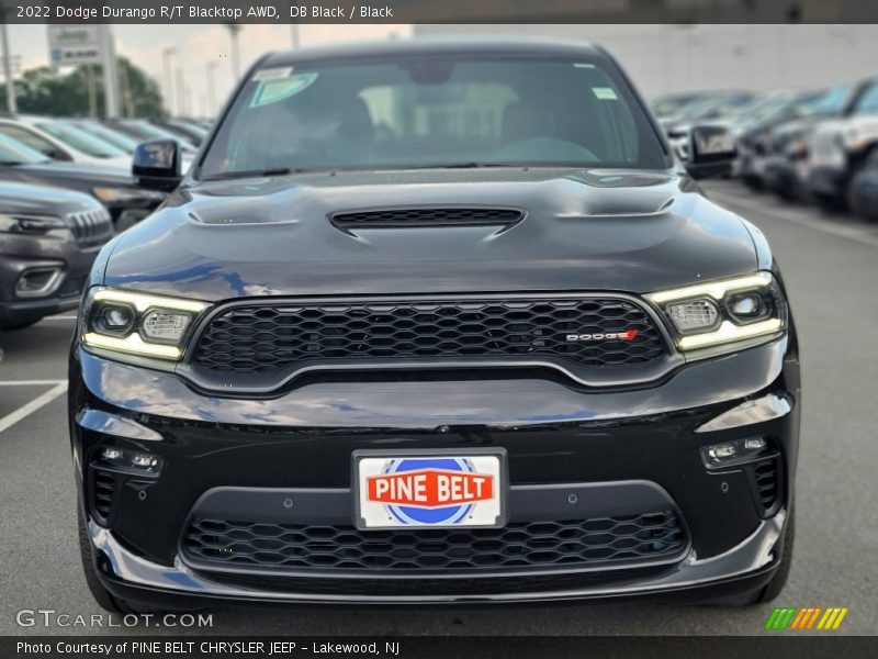 DB Black / Black 2022 Dodge Durango R/T Blacktop AWD