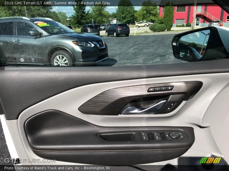 Summit White / Medium Ash Gray 2019 GMC Terrain SLT AWD
