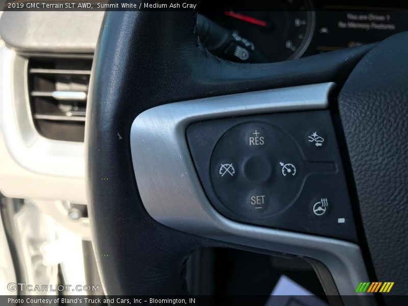 Summit White / Medium Ash Gray 2019 GMC Terrain SLT AWD