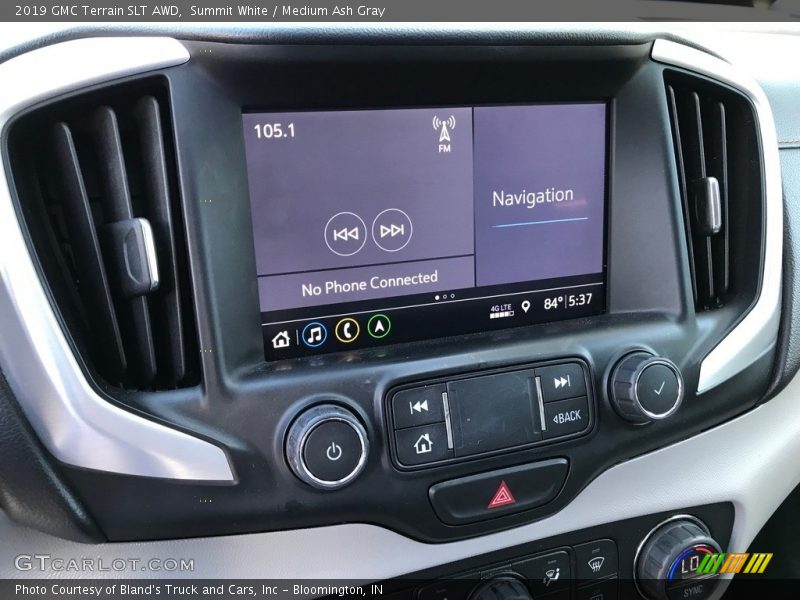 Summit White / Medium Ash Gray 2019 GMC Terrain SLT AWD