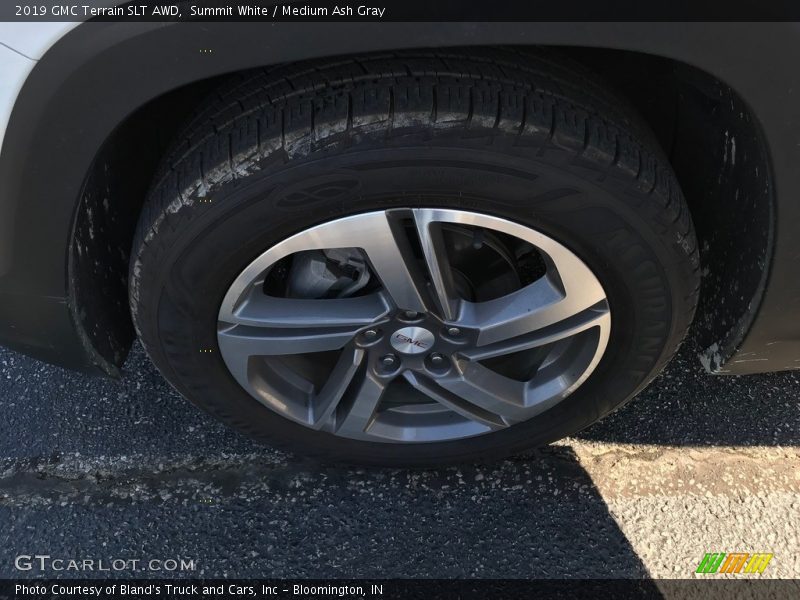 Summit White / Medium Ash Gray 2019 GMC Terrain SLT AWD