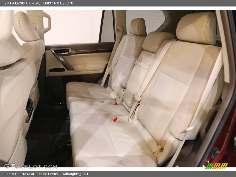 Rear Seat of 2019 GX 460