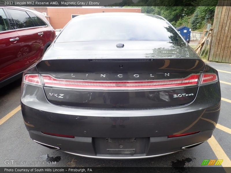 Magnetic Gray / Ebony 2017 Lincoln MKZ Reserve AWD