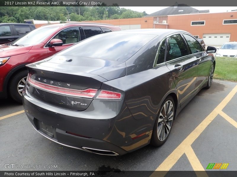 Magnetic Gray / Ebony 2017 Lincoln MKZ Reserve AWD