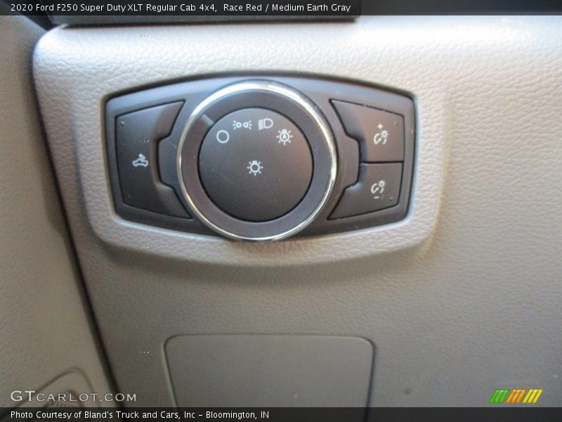 Race Red / Medium Earth Gray 2020 Ford F250 Super Duty XLT Regular Cab 4x4
