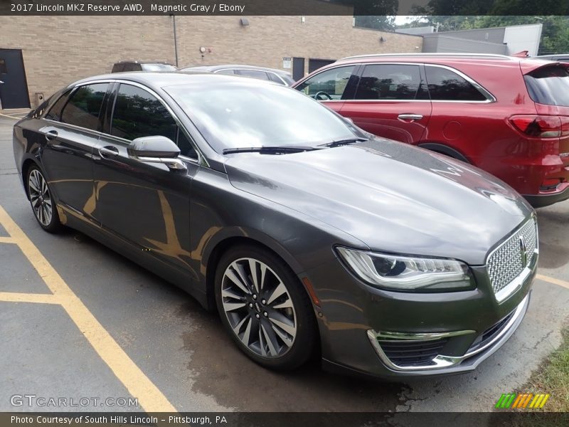 Magnetic Gray / Ebony 2017 Lincoln MKZ Reserve AWD