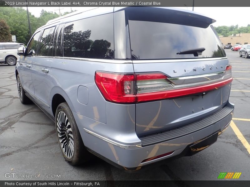 Chroma Crystal Blue Metallic / Coastal Blue 2019 Lincoln Navigator L Black Label 4x4
