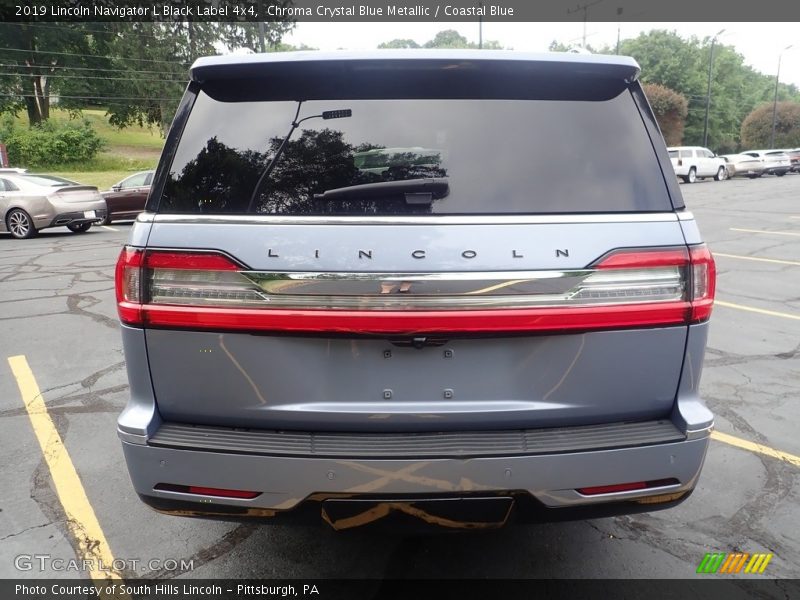 Chroma Crystal Blue Metallic / Coastal Blue 2019 Lincoln Navigator L Black Label 4x4