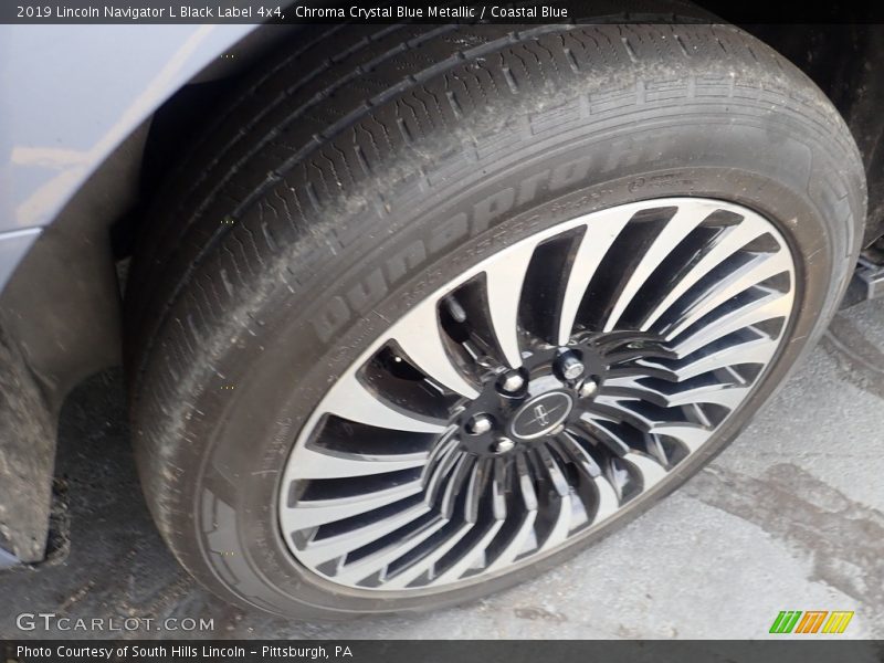 Chroma Crystal Blue Metallic / Coastal Blue 2019 Lincoln Navigator L Black Label 4x4