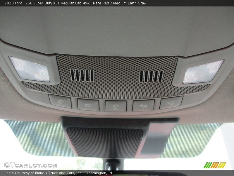 Race Red / Medium Earth Gray 2020 Ford F250 Super Duty XLT Regular Cab 4x4