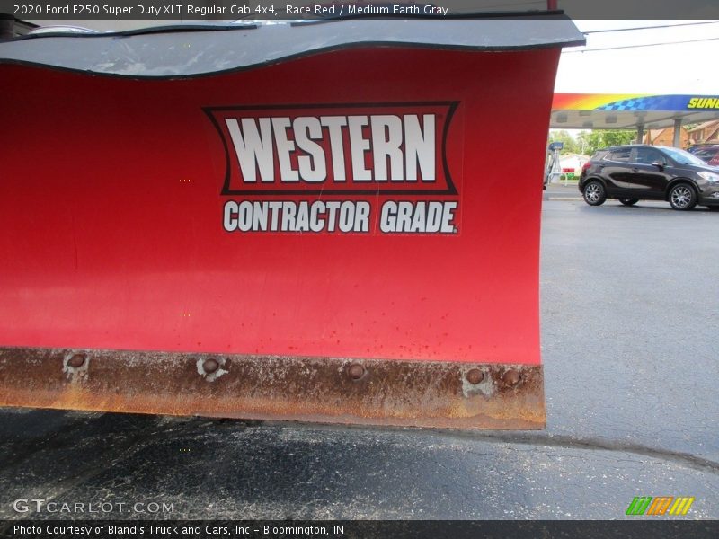 Race Red / Medium Earth Gray 2020 Ford F250 Super Duty XLT Regular Cab 4x4