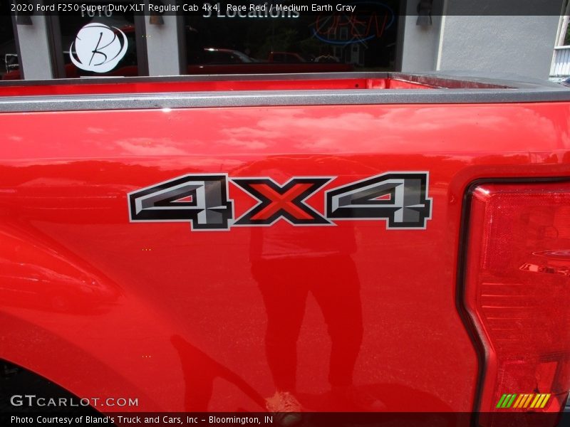Race Red / Medium Earth Gray 2020 Ford F250 Super Duty XLT Regular Cab 4x4