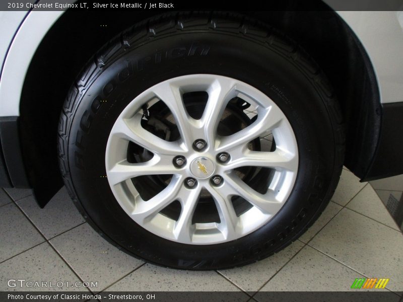 Silver Ice Metallic / Jet Black 2019 Chevrolet Equinox LT